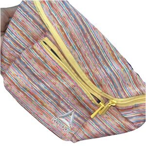 Reebok Multi-Color Fanny Pack Belt Bag with Adjustable Strap Travel Workout